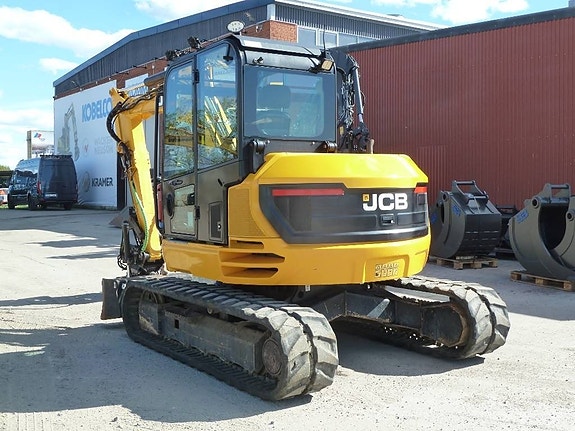 JCB 85Z-1 / Steelwrist m.grip, C-smörj 2 of 5