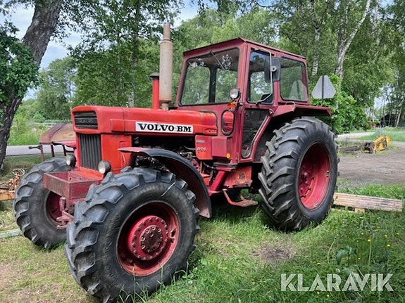Traktor Volvo BM T 814 C med dubbelmontage 4 of 5