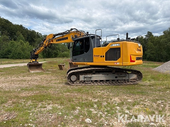 Grävmaskin bandburen Liebherr R924 WLC med EC 2 of 5