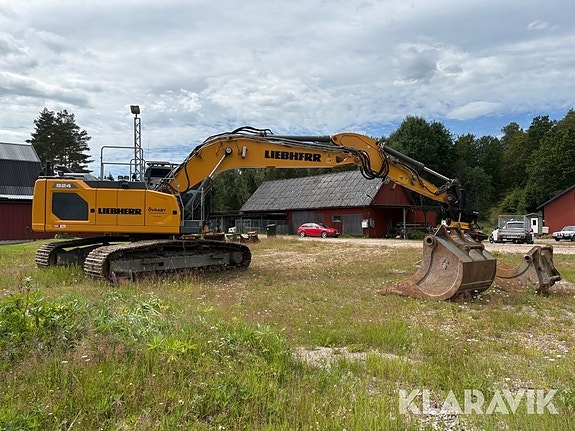 Grävmaskin bandburen Liebherr R924 WLC med EC 5 of 5
