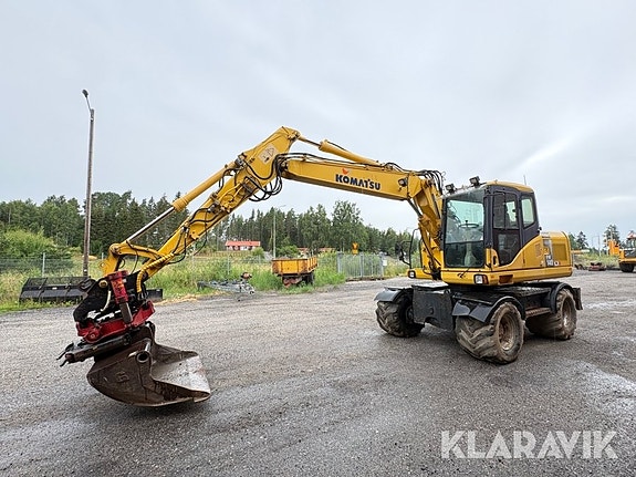 Grävmaskin Komatsu PW 140-7 2 of 5