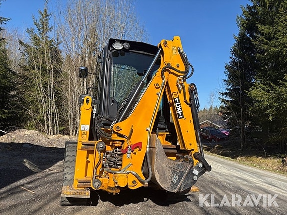 Bandburen grävlastare JCB 1CXT HFEC med redsk 5 of 5