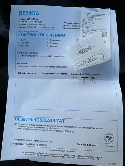 Ford Transit T260 9 of 9