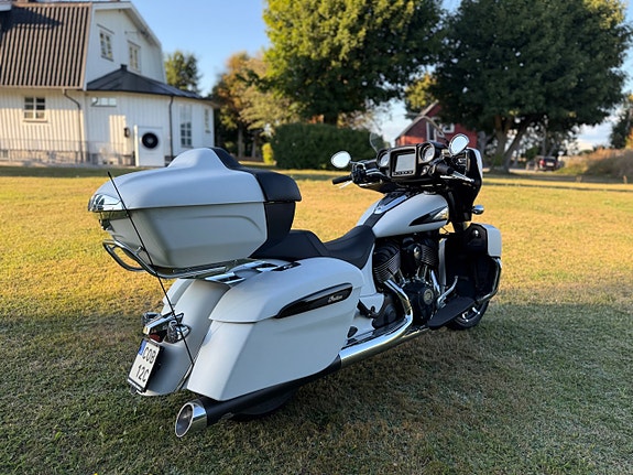 Indian Roadmaster Dark Horse endast 125mil sportavgassystem med spjäll 4 of 5
