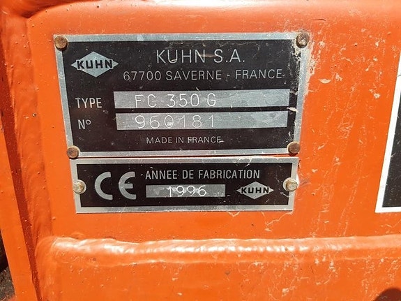 Kuhn SLÅTTERKROSS 352 G BOGSER 5 of 5
