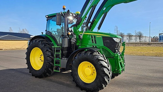 John Deere 6230R ULTIMATE CommandPRO 50km FL Q8m-lastare Våg 2 of 5