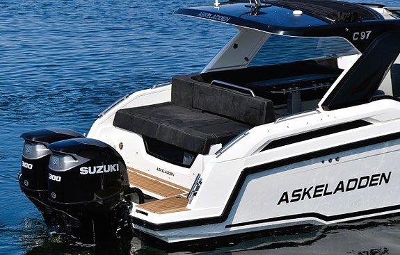Höstkampanj - Askeladden C97 med 2 x 300hk Suzuki duoprop 8 of 30