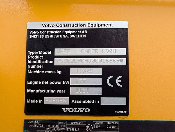 Volvo L 90 H 9 of 13