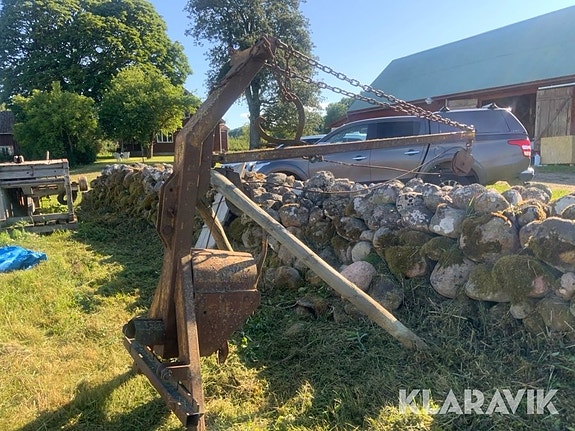 Kran med vinsch 600kg