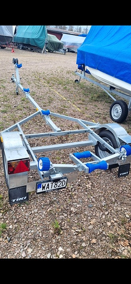 Terhi 440 - Honda 5 hk (2022), Tiki-trailer & Garmin ekolod 8 of 9