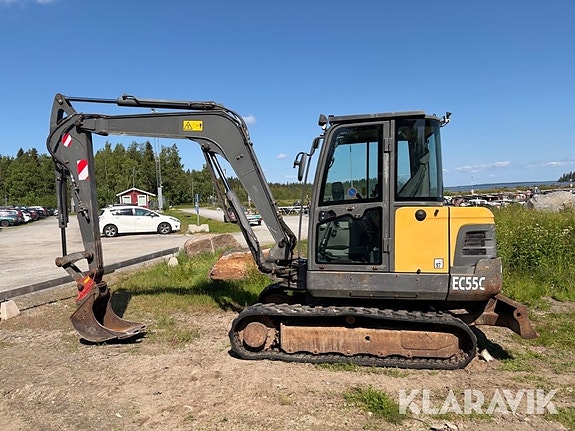 Grävmaskin Volvo EC55C 2 of 5