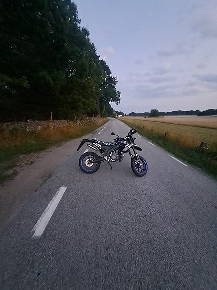 Gilera Smt 50 drifting 2 of 6