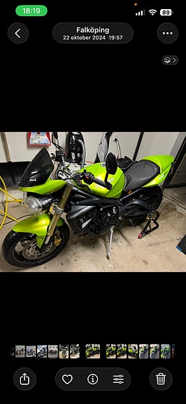 Triumph Street triple 7 of 7