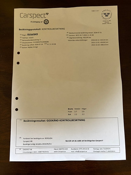 Volvo V70 5 of 5