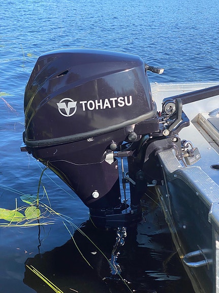 Linder Sportsman 355 -22, Tohatsu 9,8 -23 4 of 6