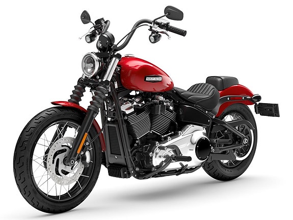 Harley-Davidson Street Bob 117 / Finns i butik Rödmetallic 4 of 5