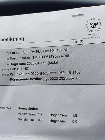 Skoda Felicia 6 of 7
