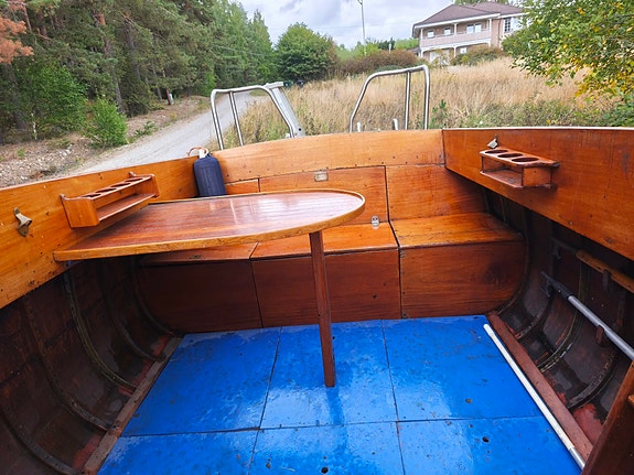 Klassisk träbåt ca 8 m – Felicia – Volvo Penta 5 of 7