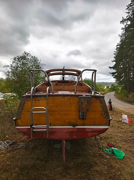 Klassisk träbåt ca 8 m – Felicia – Volvo Penta 4 of 7