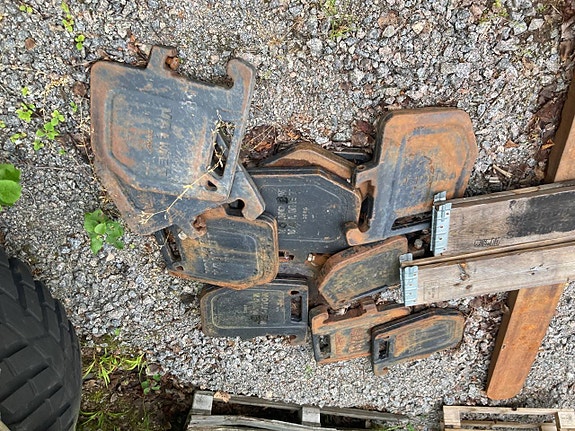 Frontvikter Valmet/Valtra 10st 30kg styck