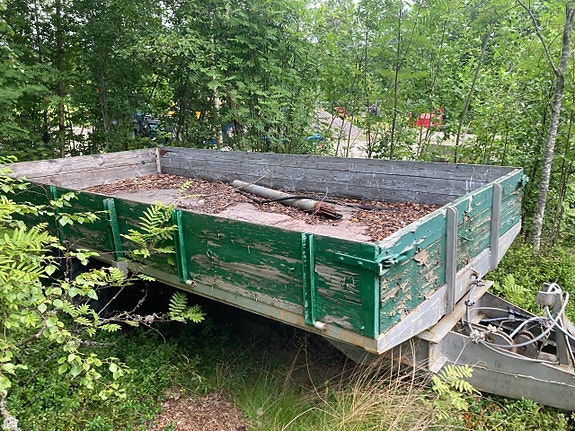 Tippkärra Enkelaxlad