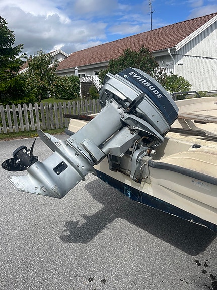 Terhi Absia 410 med 25HP Evinrude 2 of 2