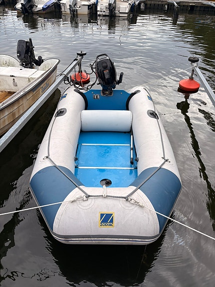 Zodiac 310 rib med 5 hk Suzuki 4 takt 2 of 7