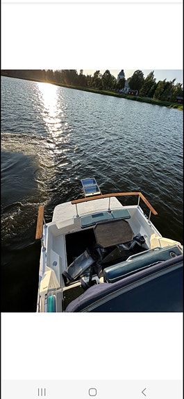 Bayliner 2455  + nyare kapell + dubbeaxlad trailer 8 of 11