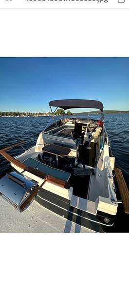 Bayliner 2455  + nyare kapell + dubbeaxlad trailer 5 of 11