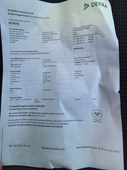 Peugeot 308 15 of 15