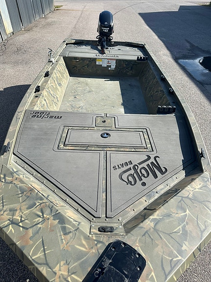 Tracker Grizzly 1648 Jon Evinrude E-Tec 40hk 2 of 5