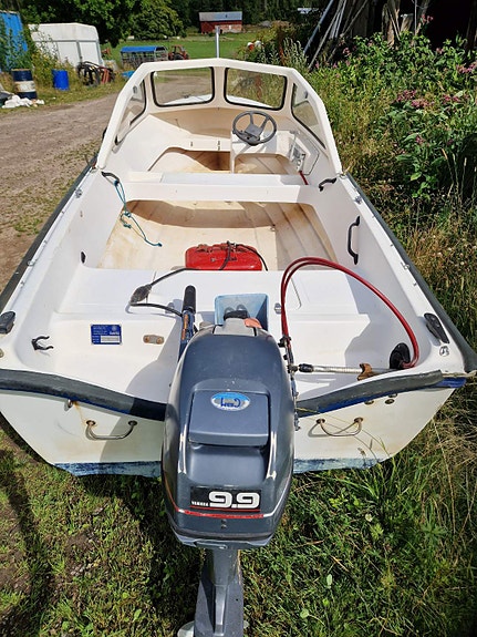 Askeladden 14-2210 med trailer och motor 4 of 7