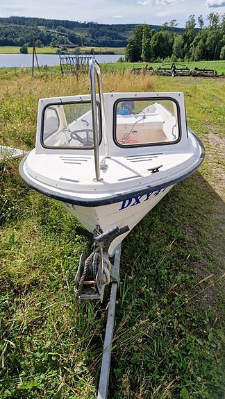 Askeladden 14-2210 med trailer och motor 2 of 7