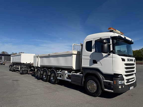 Scania R520 8x4 kassetekipage | V8 | Euro 6