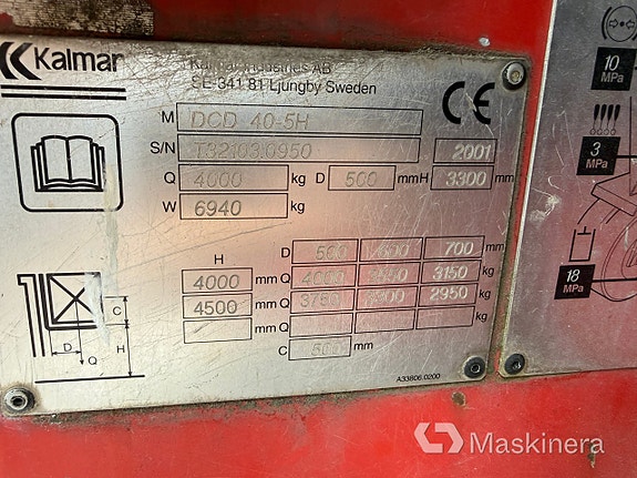 Truck Kalmar DCD40-5H 18 of 27
