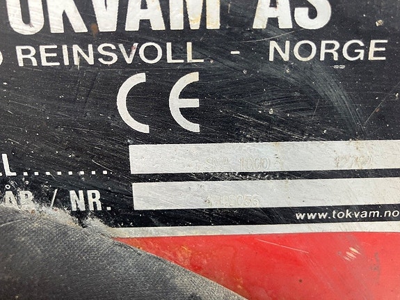 Tokvam sandspridare SMA 1000 3punkt/St.BM 3 of 3
