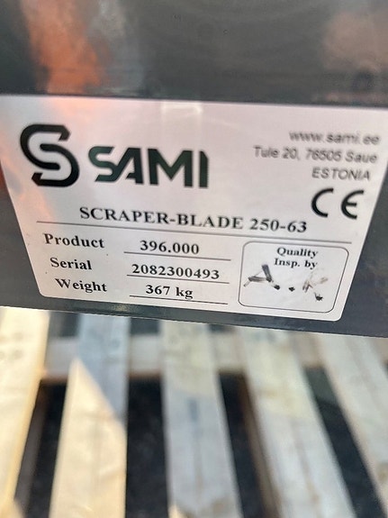 Sami 250-63 Schaktblad 3 of 3