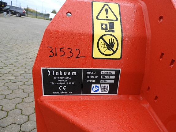 Tokvam VT 280 City L30 fäste 2 slang Vikplog 8 of 8