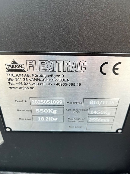 Trejon Flexitrac 1126LRF, Fäste Trima/SMS 7 of 7