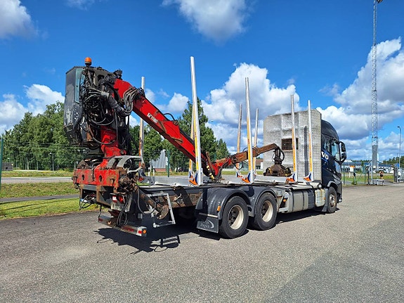 Volvo FH16 6x4 Timmerbil med Jonsered 1080 4 of 12