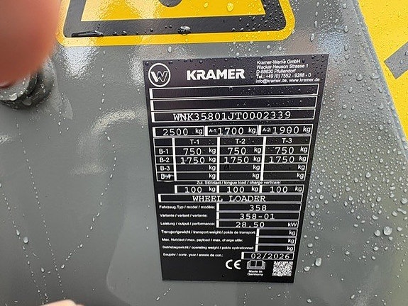 Kramer 5040 / 2.1tons lastare / 30km 7 of 12