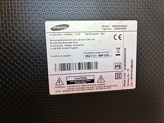 Samsung TV 48 tum image 4