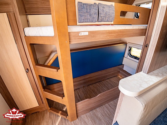 Hobby 560 KMFE DE LUXE *Barnkammare *Alde 9 of 17