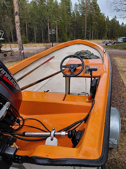 Ideal 520, 30 hp. EVINRUDE, 80-VAGN 5 of 5