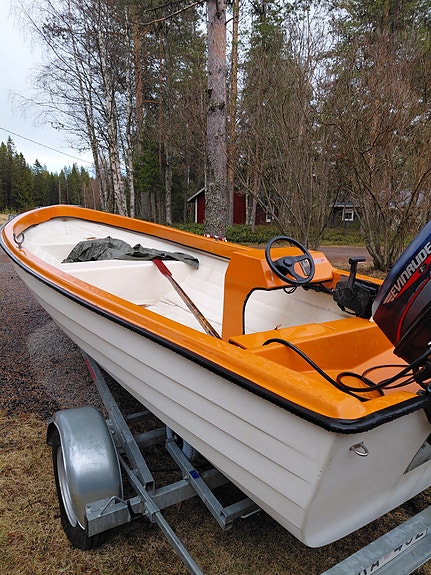 Ideal 520, 30 hp. EVINRUDE, 80-VAGN 4 of 5