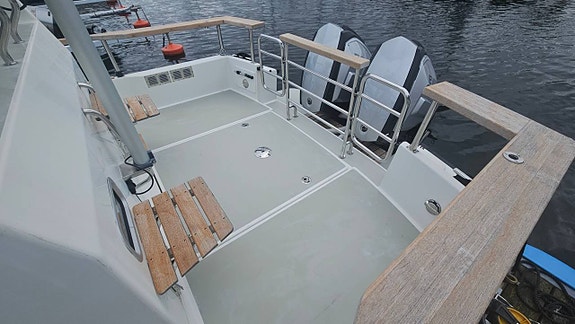 Targa 27 . 1  2x Evinrude 300hk G2 2017 i mycket fint skick 3 of 5