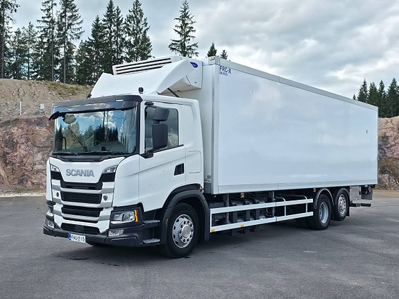 Scania G410 CNG 6x2 Carrier Kylbox Gasbil