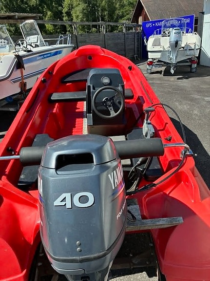 Steady 400 & Yamaha 40 hk 4-takt 3 of 4