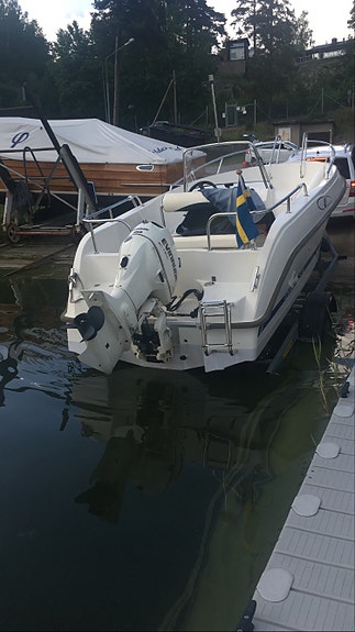 Fin sparsamt använd Uttern S56 samt bromsad trailer 2 of 2