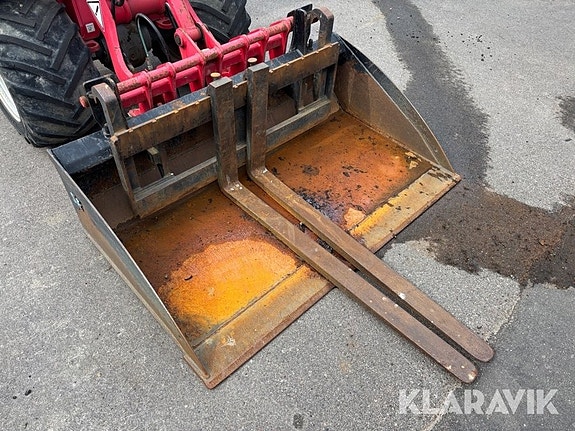 Hjullastare Weidemann 1250 CX35 med skopa och 5 of 5